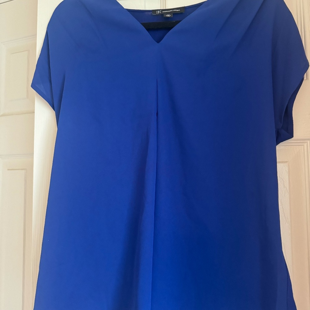 INC Short Sleeve Blouse